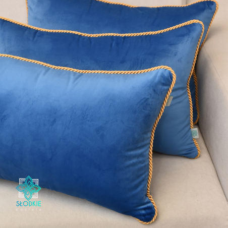 Pola II Poduszka dekoracyjna prostokątna z ozdobnym sznurem Słodkie Pastele - 10