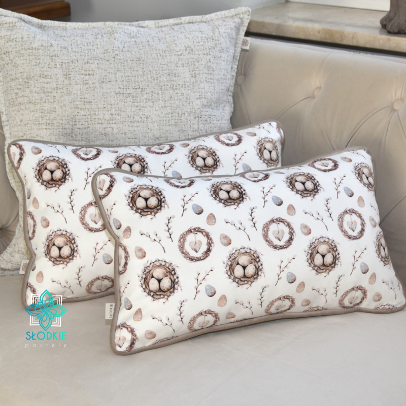 Wielkanocny Ogród poszewka dekoracyjna z wypustką  - 6