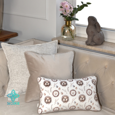 Wielkanocny Ogród poszewka dekoracyjna z wypustką  - 8