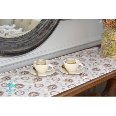 Wielkanocny Ogród bieżnik dekoracyjny na stół Słodkie Pastele - 7