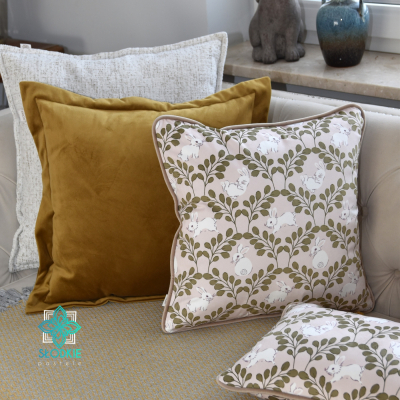 Wielkanocna Łąka poszewka dekoracyjna z wypustką  - 2