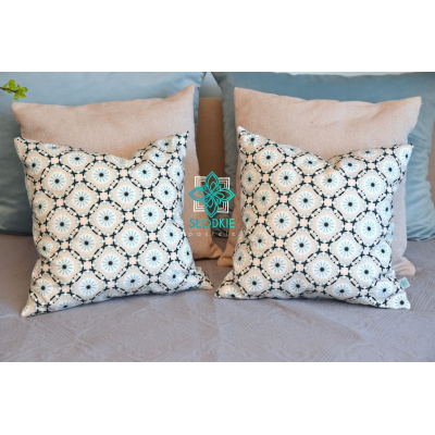 Mandala I poduszka dekoracyjna kwadratowa ze wzorem Słodkie Pastele - 3