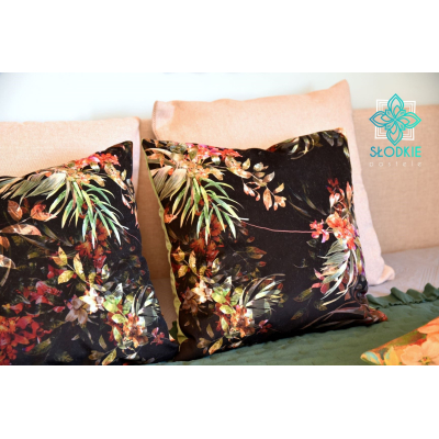 Exotic poduszka dekoracyjna w kwiaty Słodkie Pastele - 4