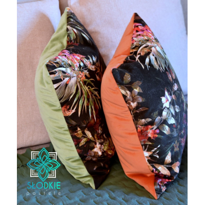 Exotic poduszka dekoracyjna w kwiaty Słodkie Pastele - 2