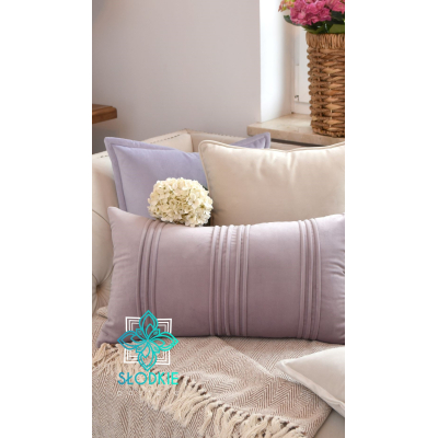 Forme poduszka dekoracyjna z gustownym przeszyciem Słodkie Pastele - 2