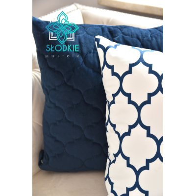 Blue Trefle poduszka dekoracyjna kwadratowa Słodkie Pastele - 2