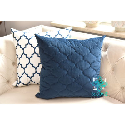 Blue Trefle poduszka dekoracyjna kwadratowa Słodkie Pastele - 4