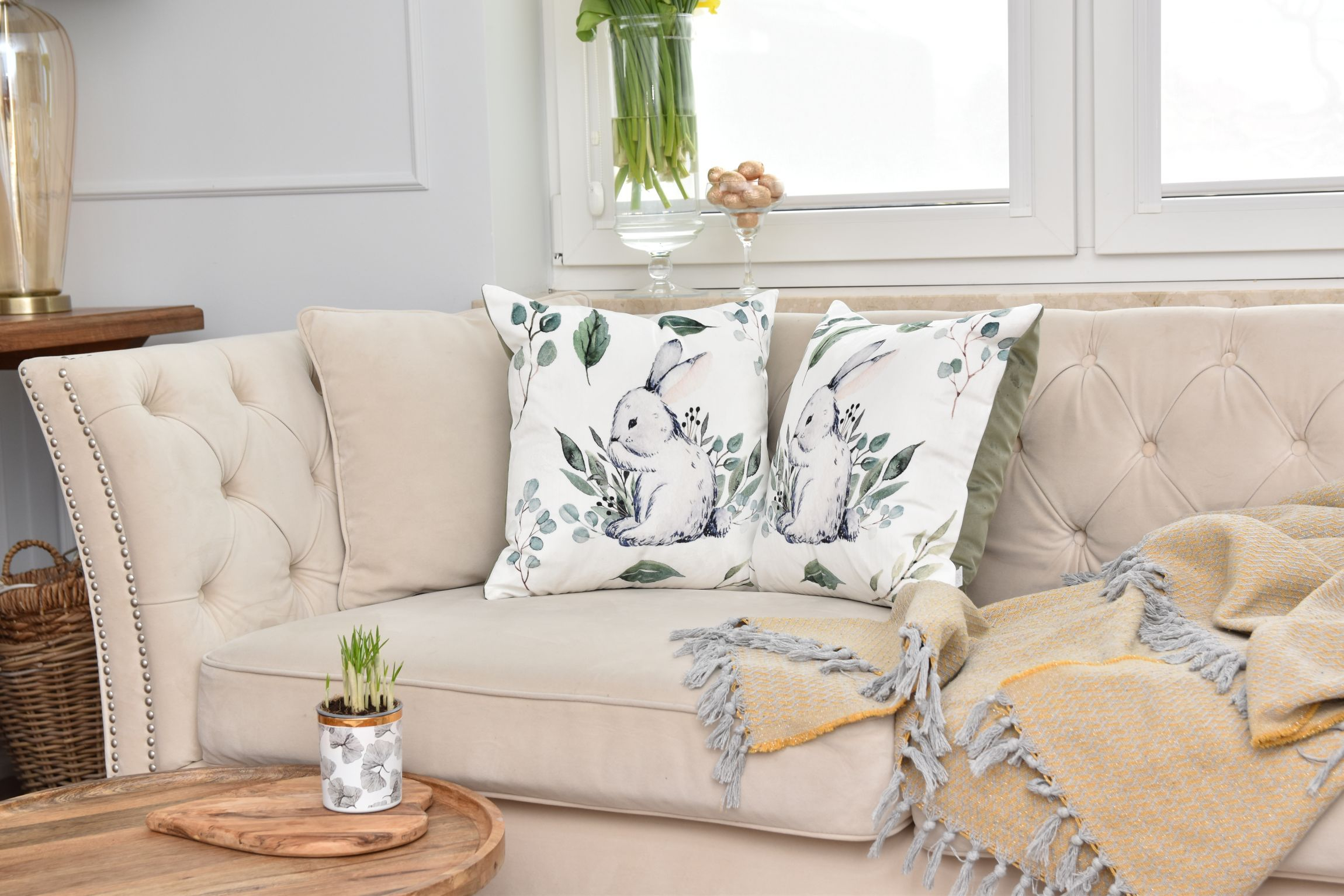 Poduszki i poszewki wielkanocne